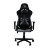 7house - Silla Gaming Profesional Decode, Cuero Sintético, Setup, Despacho, Oficina, Ergonómica, Reclinable 90-180º, 2 Cojines Ajustables, Reposabrazos, 120kg Carga Máx, 73x68x136cm, Negro-blanco/gris