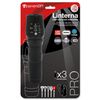 7hsevenon - Linterna Led Extensible Con Zoom Y 5 Modos De Iluminación, Aluminio, Talleres, Acampada, Camping, Tecnología Led T6, 3w Potencia, 7500k, Protección Ip54, Color Negro/plateado