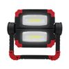 Señal De Emergencia Portátil Cuadrada Con 2 Modos De Iluminación Negro/rojo 7500k 20000h 7hsevenon