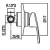 Tres 17097002 Eco-tres Kit Ducha Grifo Empotrado