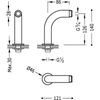 Tres 29987001 Codo Adaptador Bañoducha Con Silenciador