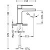 Tres 20510301 Class-tres Grifo Lavabo Cromo