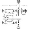 Tres-clasic 24216409 Grifo Ducha Termostática Cromo