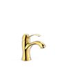 Tres 24210301or Tres Clasic Grifo Monomando Para Lavabo Color Oro 24k