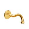 Tres 24217301or Tres Clasic Caño Fijo De Pared Color Oro 24k