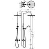 Tres-clasic 24219101 Grifo Barra De Ducha Telescópica Cromo