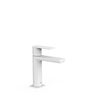 Tres 20010301bm Loft Grifo Monomando Para Lavabo Color Blanco Mate