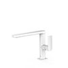 Tres 20020501bl Loft Grifo Monomando Con Maneta Lateral Para Lavabo Color Blanco-cromo