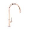 Tres 26290401op Study Exclusive Grifo Monomando Xxl Con Maneta Lateral Para Lavabo Oro