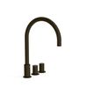 Tres 06110501kmb Study Grifo Bimando De Repisa Para Lavabo Color Negro Bronce