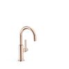 Tres 21190401op Project-tres Grifo Monomando Con Maneta Lateral Para Lavabo Oro Rosa 24k