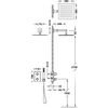 Tres 21125004 Therm-box Kit De Grifo Termostático Empotrado De 2 Vías Ducha Color Cromo