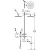 Tres 26225004 Therm-box Kit De Grifo Termostático Empotrado De 2 Vías Ducha Color Cromo