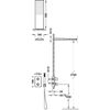 Tres 21125005ac Therm-box Kit De Grifo Termostático Empotrado De 2 Vías Ducha Color Acero