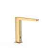 Tres 20261310om Slim Grifo Electrónico De 1 Agua Para Lavabo Color Oro Mate 24k