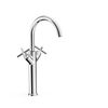 Tres 28380301 Mont Blanc Grifo Bimando Xxl Lavabo Color Cromo