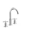 Tres 28310501 Mont Blanc Grifo Bimando De Repisa Lavabo Color Cromo