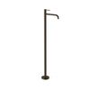 Tres 26285305kmb Study Grifo Monomando Con Toma A Suelo Lavabo Color Negro Bronce