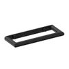 Cosmic 474002024 Micra Portarrollos Sin Tapa Negro (16.5x7x1.4cm)