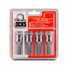 Juego 4 Tornillos Antirrobo Llantas Abc Locks 12x125 L35 17/19.