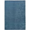 Alfombra Lisa Tacto Suave - Atticgo - Kristel - Azul, 80x150 Cm