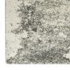 Alfombra Reciclada Estilo Abstracto - Atticgo - Niamey - Gris, 77x150 Cm