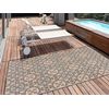 Alfombra De Exterior - Atticgo - Lucca - Multicolor, 77x150 Cm