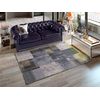 Alfombra Vintage Plegable - Atticgo - Neila - Gris, 80x150 Cm