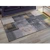 Alfombra Vintage Plegable - Atticgo - Neila - Gris, 80x150 Cm