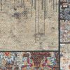 Alfombra Vintage Plegable - Atticgo - Neila - Multicolor, 140x200 Cm