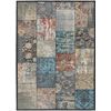 Alfombra Vintage Plegable - Atticgo - Neila - Multicolor, 160x230 Cm