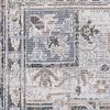 Alfombra Vintage Plegable - Atticgo - Neila - Gris, 80x150 Cm