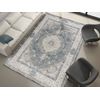 Alfombra Vintage Plegable - Atticgo - Neila - Gris, 120x170 Cm