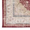 Alfombra Vintage Plegable - Atticgo - Neila - Rojo, 120x170 Cm