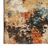 Alfombra Abstracta - Atticgo - Lavina - Multicolor, 80x150 Cm
