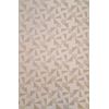 Funda De Cojín Tejido Jacquard Abstract Beige 50 X 60 Cm