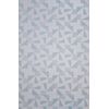 Cojín Tejido Jacquard Con Relleno Abstract Azul 50 X 60 Cm