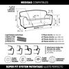 Funda De Tejido Súper Elástico Para Sofá Niagara Caldera 4 Plazas 230 - 270 Cm