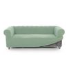 Funda De Tejido Súper Elástico Niagara Sofa 2 Plazas Chester 140 - 180 Cm. Color Turquesa