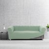 Funda De Tejido Súper Elástico Niagara Sofa 3 Plazas Chester 180 - 230 Cm. Color Turquesa