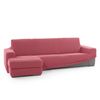 Funda Tejido Elástico Chaise Longue Izquierdo Niagara Brazo Corto 210 - 320 Cm. Color Fuxia Claro