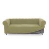 Funda De Tejido Súper Elástico Niagara Sofa 3 Plazas Chester 180 - 230 Cm. Color Pistacho