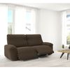 Funda De Tejido Súper Elástico Para Sillón Relax Pies Juntos Niagara 3 Plazas Con 2 Reposapies 200 - 270 Cm Color Ante