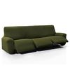 Funda De Tejido Súper Elástico Para Sillón Relax Pies Juntos Niagara 3 Plazas Con 3 Reposapies 210 - 290 Cm Color Cesped