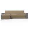 Protector Cubresofa Sofa Chaise Longue Izquierda Dover 240 Cm Tacto Algodón.color Beig