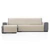 Protector Cubresofa Sofa Chaise Longue Izquierda Dover 240 Cm Tacto Algodón.color Natural