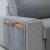 Protector Cubresofa Sofa Chaise Longue Izquierda Dover 240 Cm Tacto Algodón.color Gris Oscuro