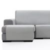 Protector Cubresofa Sofa Chaise Longue Izquierda Dover 240 Cm Tacto Algodón.color Gris Claro