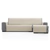 Protector Cubresofa Sofa Chaise Longue Derecha Dover 240 Cm Tacto Algodón.color Natural