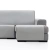 Protector Cubresofa Sofa Chaise Longue Derecha Dover 240 Cm Tacto Algodón.color Gris Claro